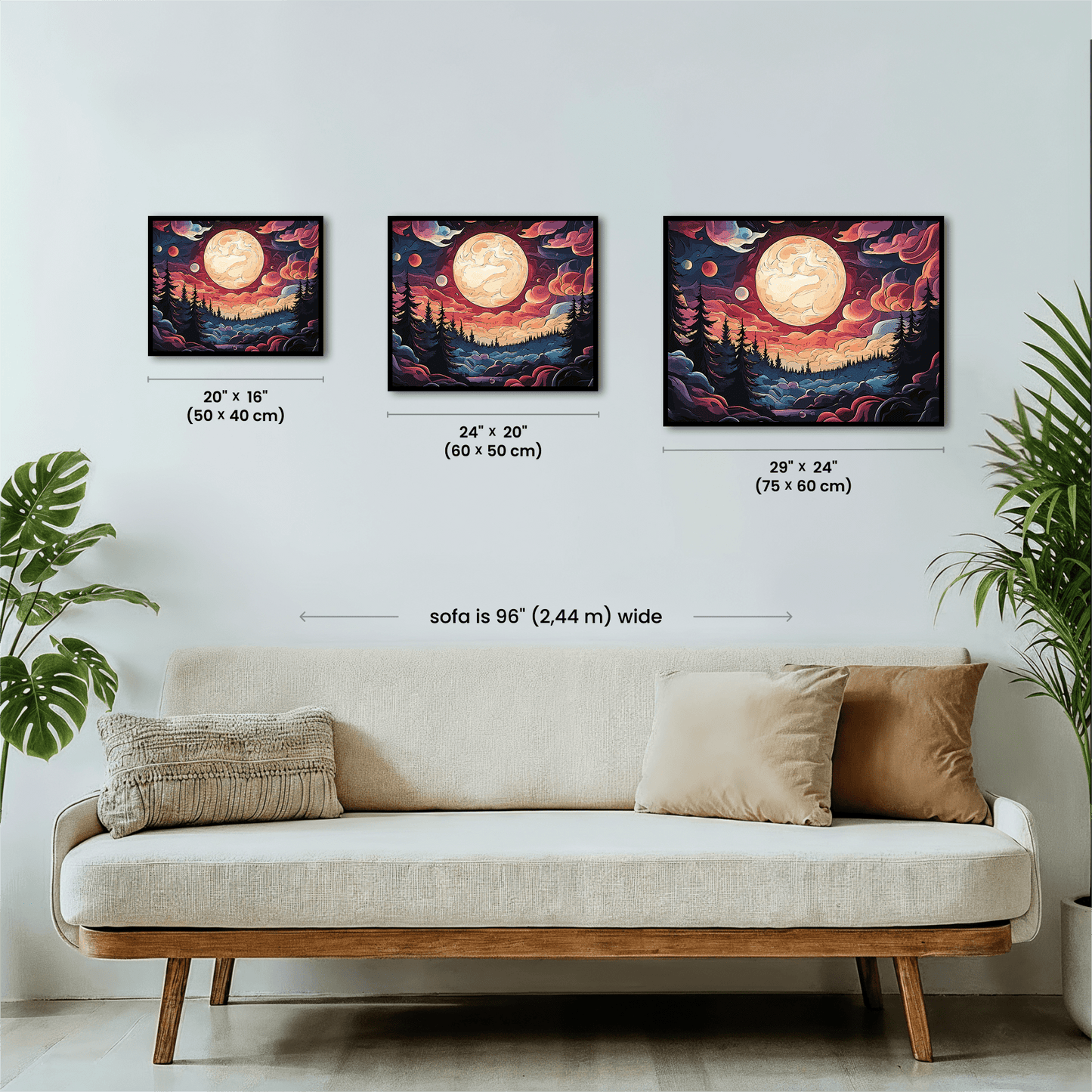 Paint by numbers - Lunar Dreamscape - MyArt