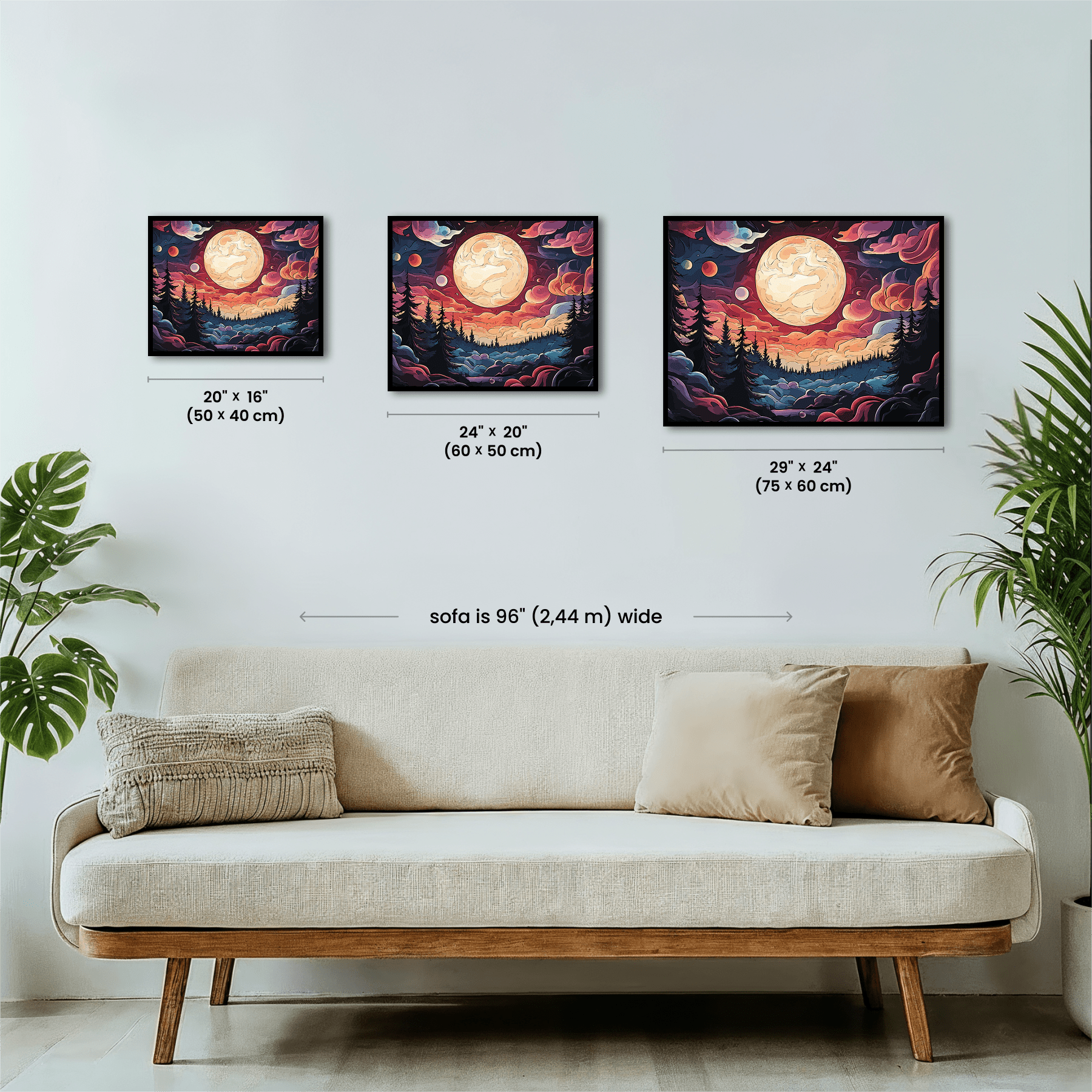 Paint by numbers - Lunar Dreamscape - MyArt