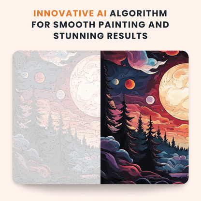 Paint by numbers - Lunar Dreamscape - MyArt