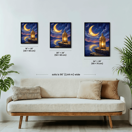 Paint by numbers - Lunar Lantern - MyArt