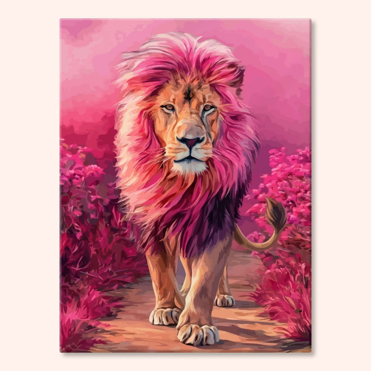 Magenta Lion