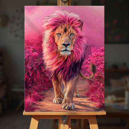 Magenta Lion