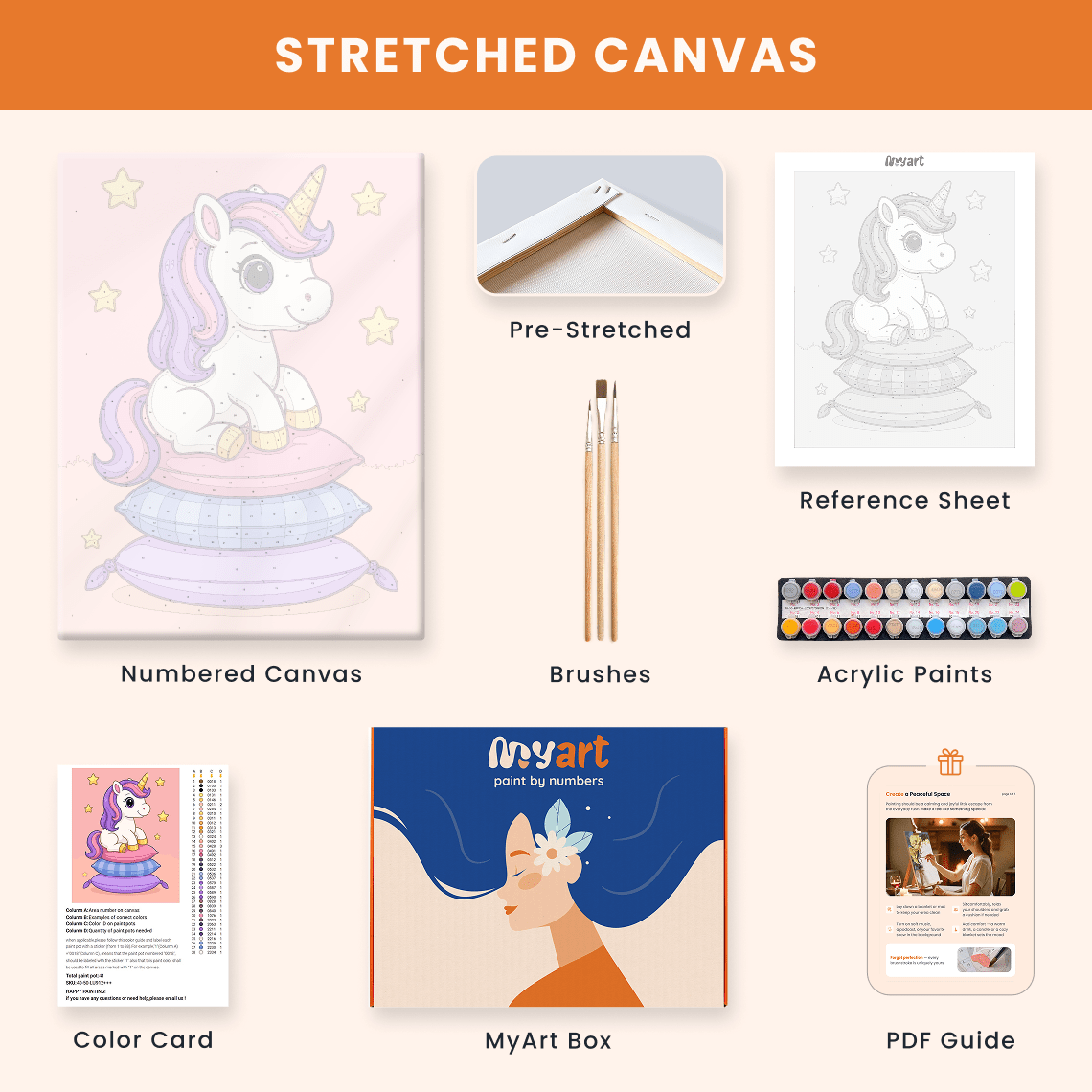 Paint by numbers - Magic Nest - MyArt