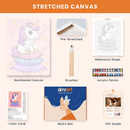 Paint by numbers - Magic Nest - MyArt