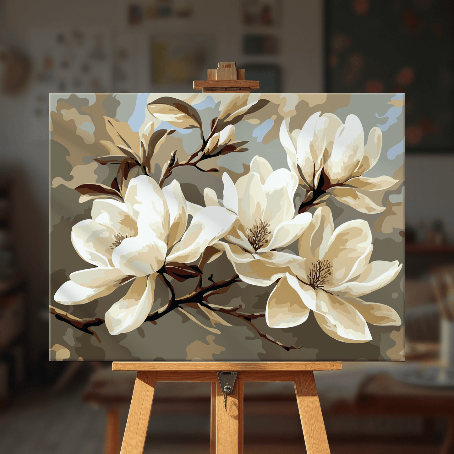 Paint by numbers - Magnolia Elegance - MyArt