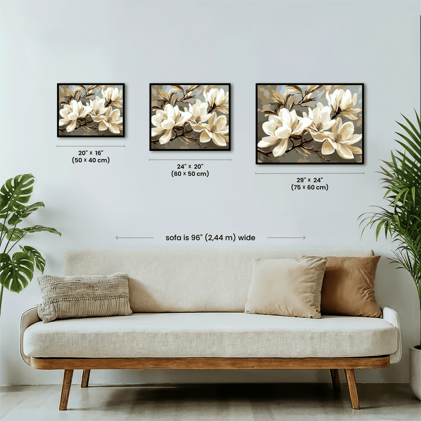 Paint by numbers - Magnolia Elegance - MyArt