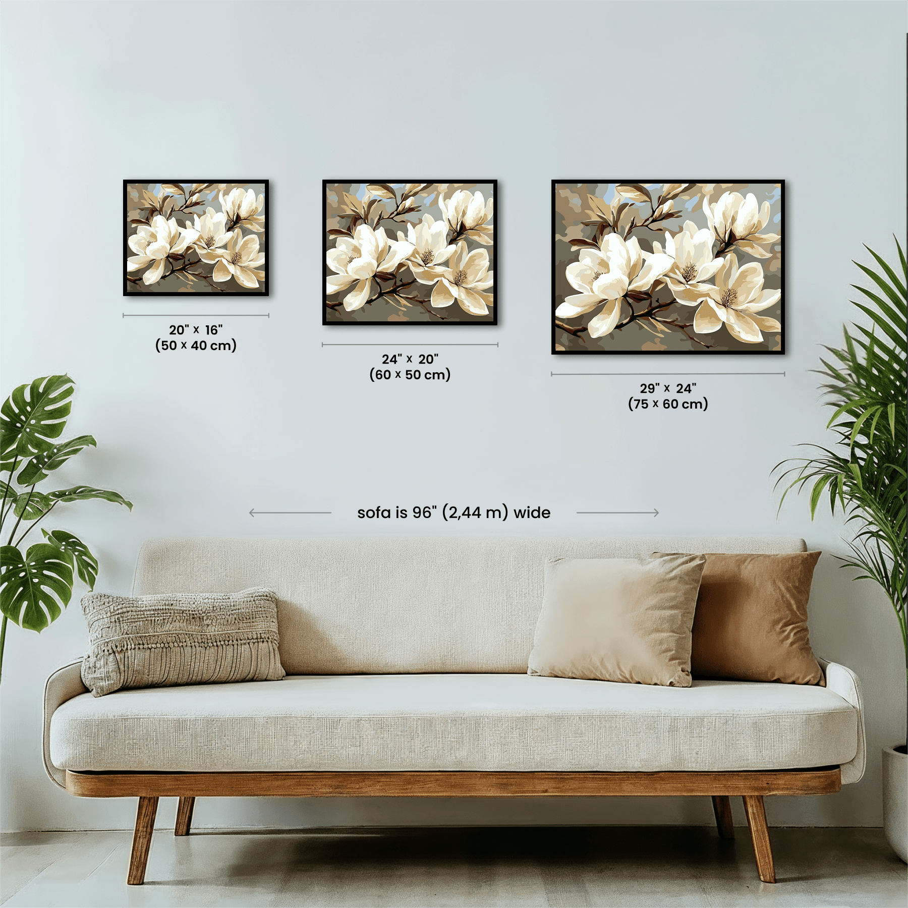 Paint by numbers - Magnolia Elegance - MyArt