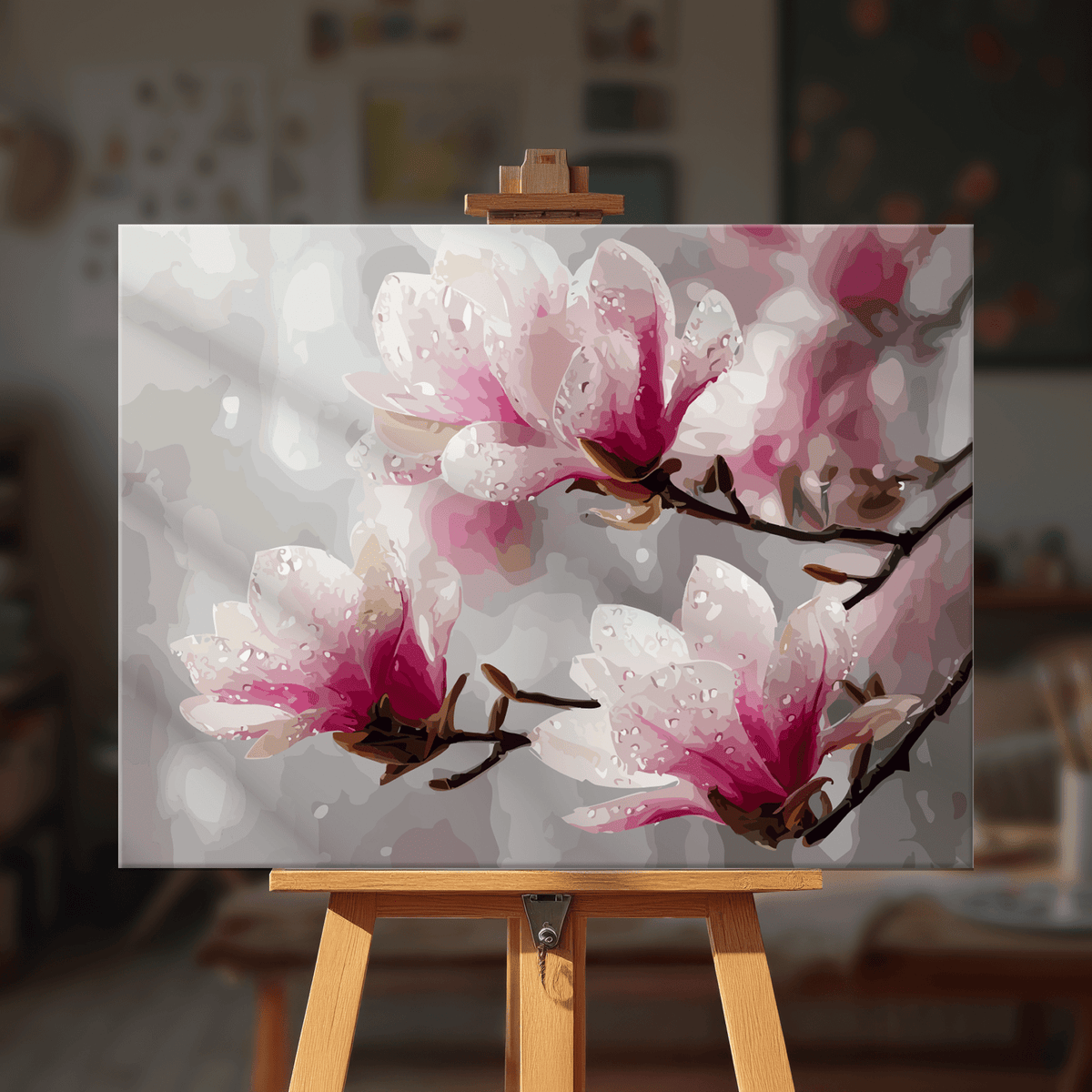 Paint by numbers - Magnolia Mist - MyArt
