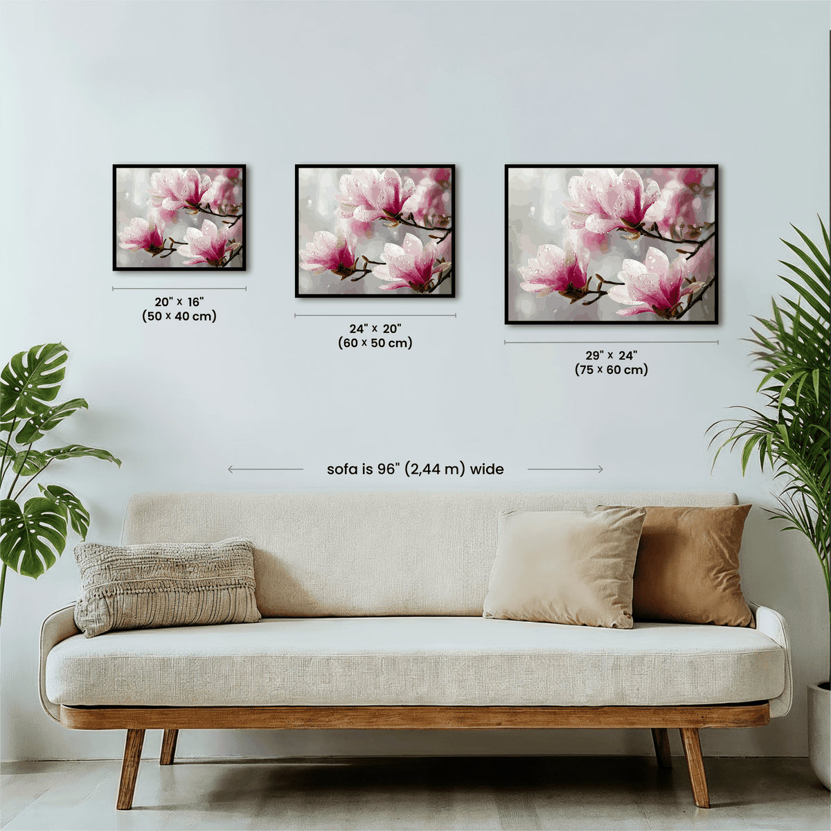 Paint by numbers - Magnolia Mist - MyArt