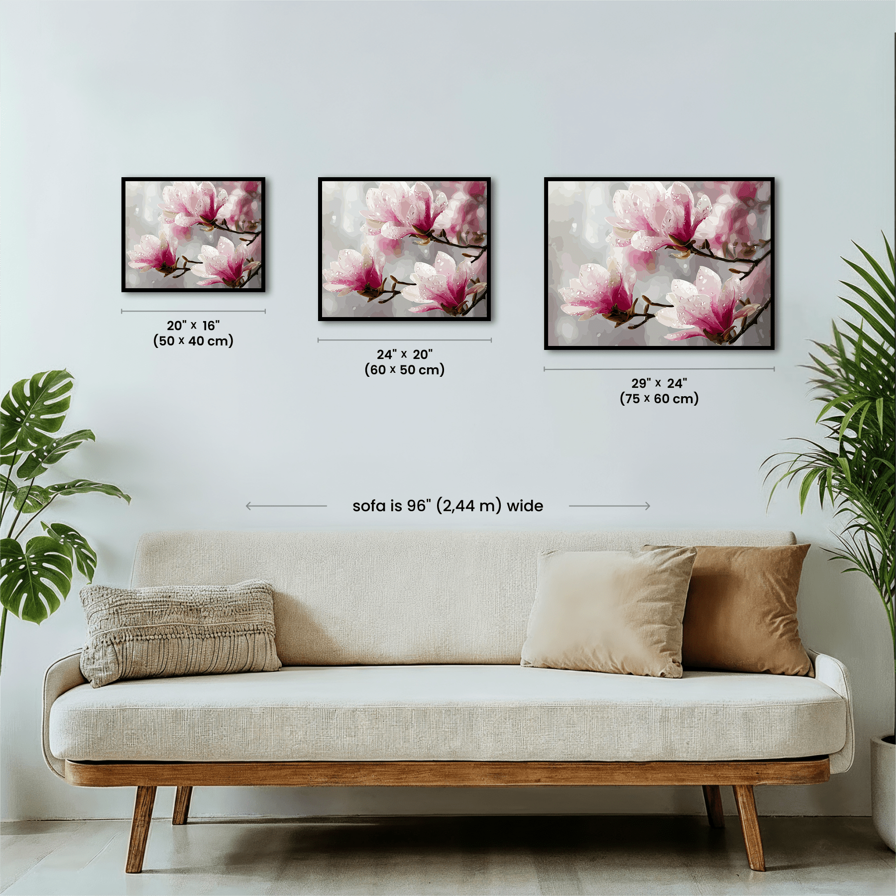 Paint by numbers - Magnolia Mist - MyArt