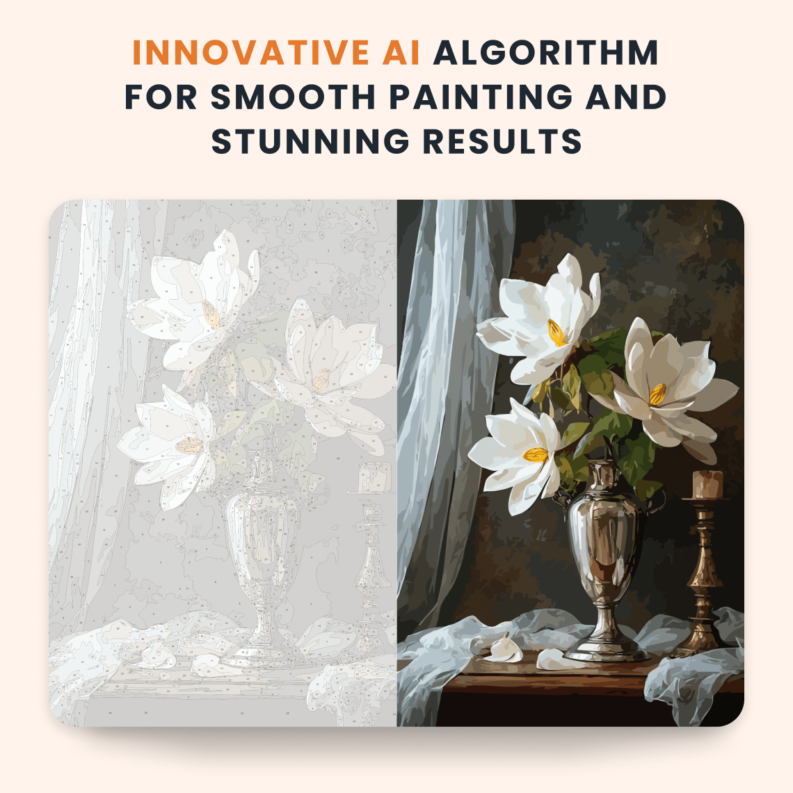 Paint by numbers - Magnolia Mood - MyArt