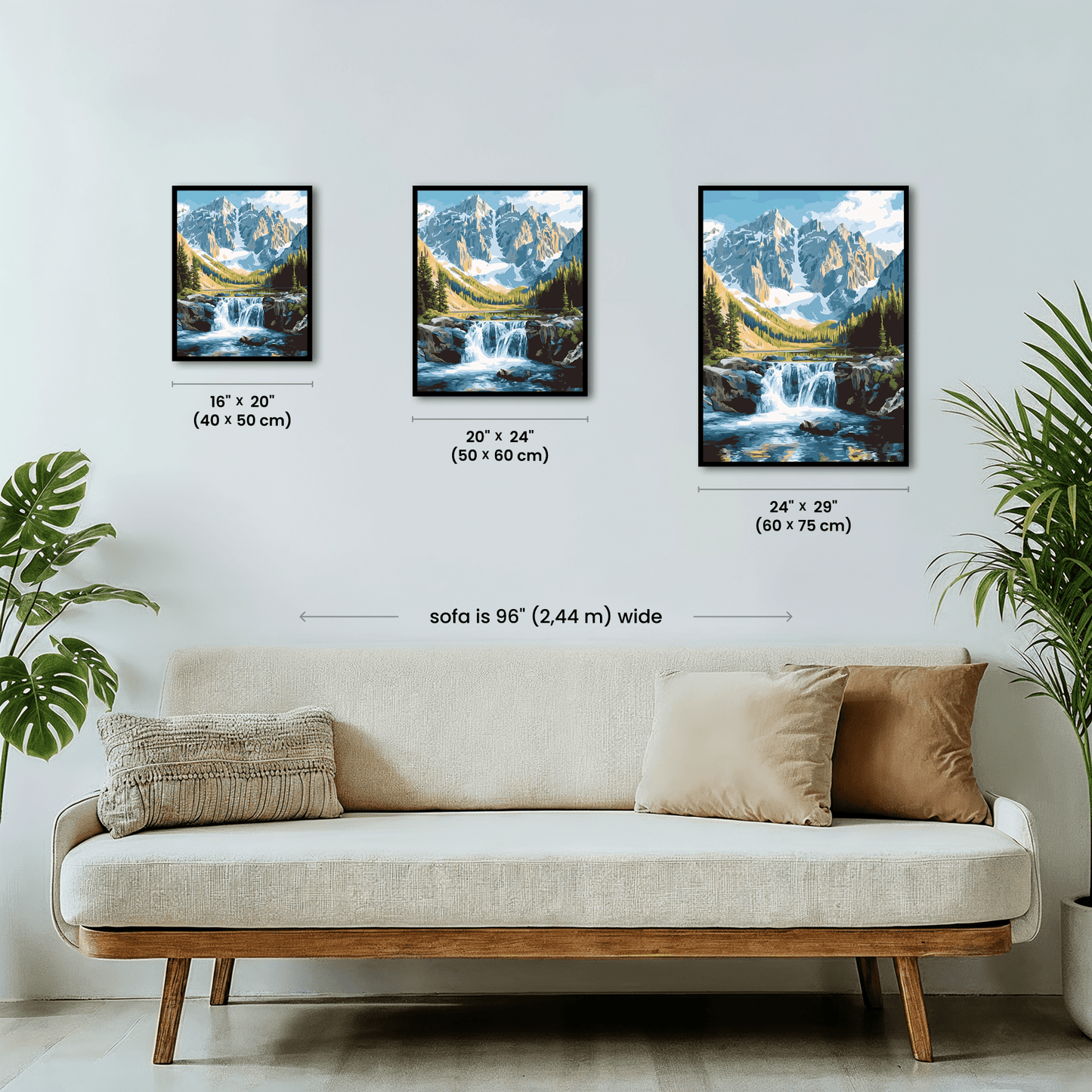 Paint by numbers - Majestic Falls - MyArt