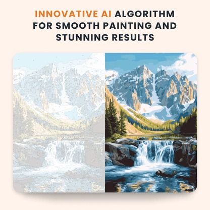 Paint by numbers - Majestic Falls - MyArt