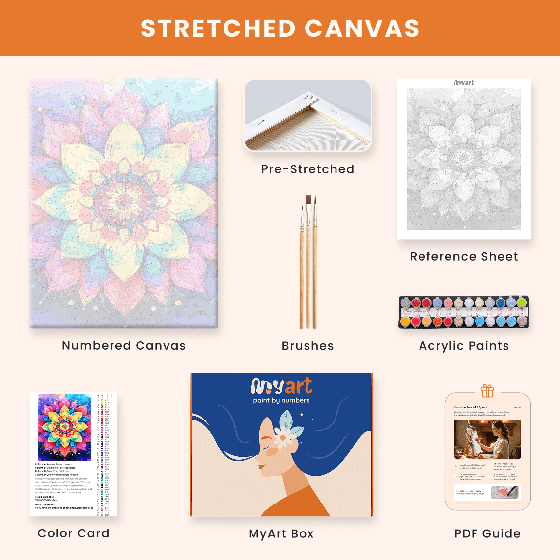 Paint by numbers - Mandala 10 - MyArt