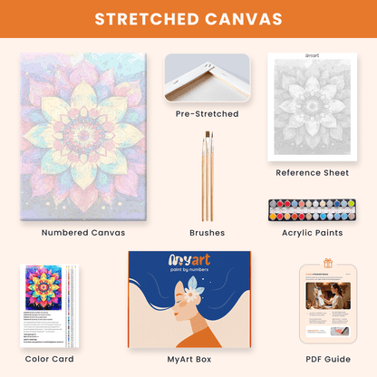 Paint by numbers - Mandala 10 - MyArt