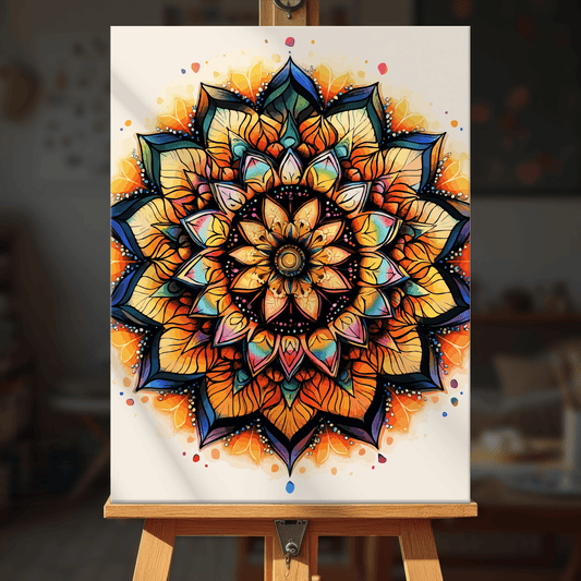 Paint by numbers - Mandala 2 - MyArt