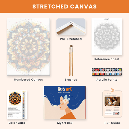 Paint by numbers - Mandala 2 - MyArt