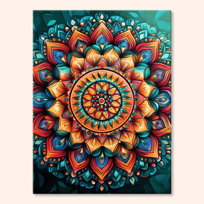 Paint by numbers - Mandala 9 - MyArt