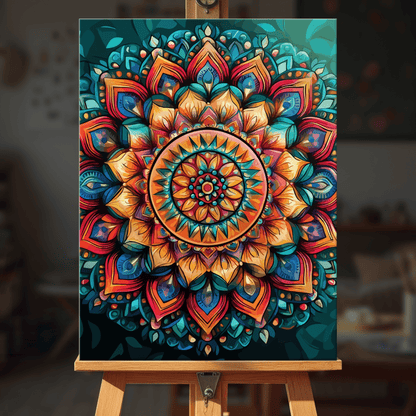 Paint by numbers - Mandala 9 - MyArt