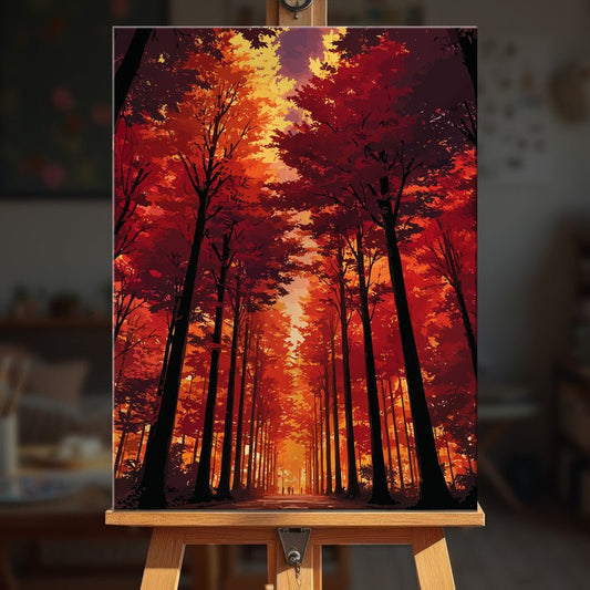 Paint by numbers - Maple Fire - MyArt
