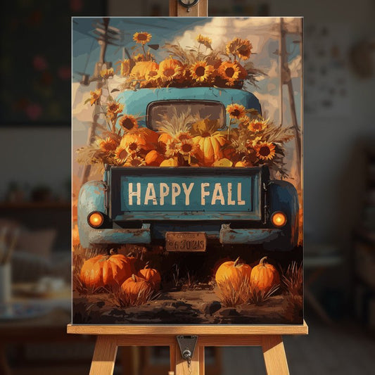 Paint by numbers - Maple Trail - MyArt