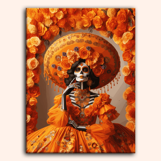 Paint by numbers - Marigold Lady - MyArt