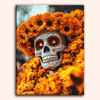 Marigold Skull