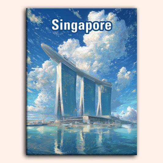 Paint by numbers - Marina Bay - MyArt