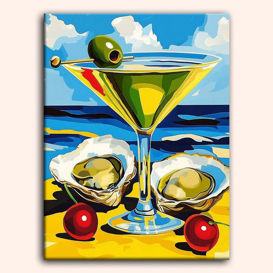 Paint by numbers - Martini Coast - MyArt