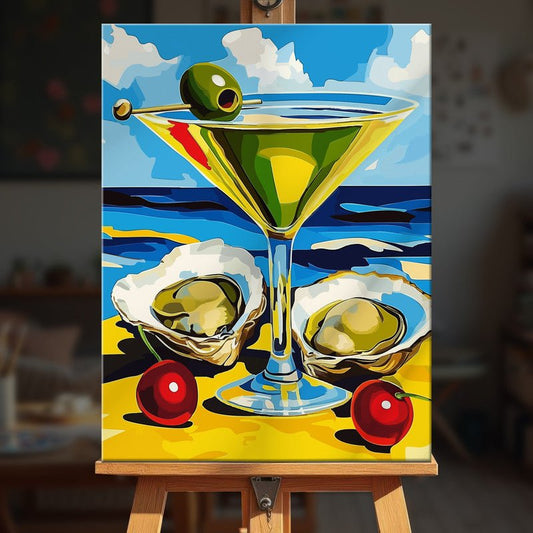 Paint by numbers - Martini Coast - MyArt
