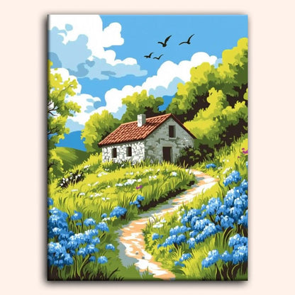 Paint by numbers - Meadow Path - MyArt