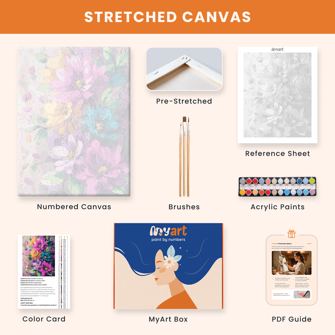 Paint by numbers - Meadow Lullaby - MyArt