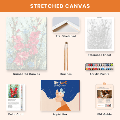 Paint by numbers - Meadow Waltz - MyArt