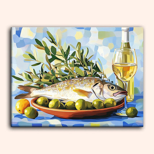 Paint by numbers - Mediterranean Mood - MyArt