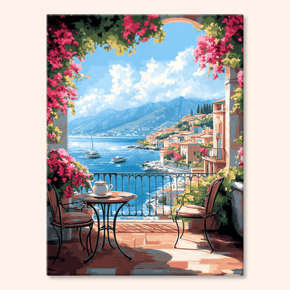 Paint by numbers - Mediterranean Escape - MyArt