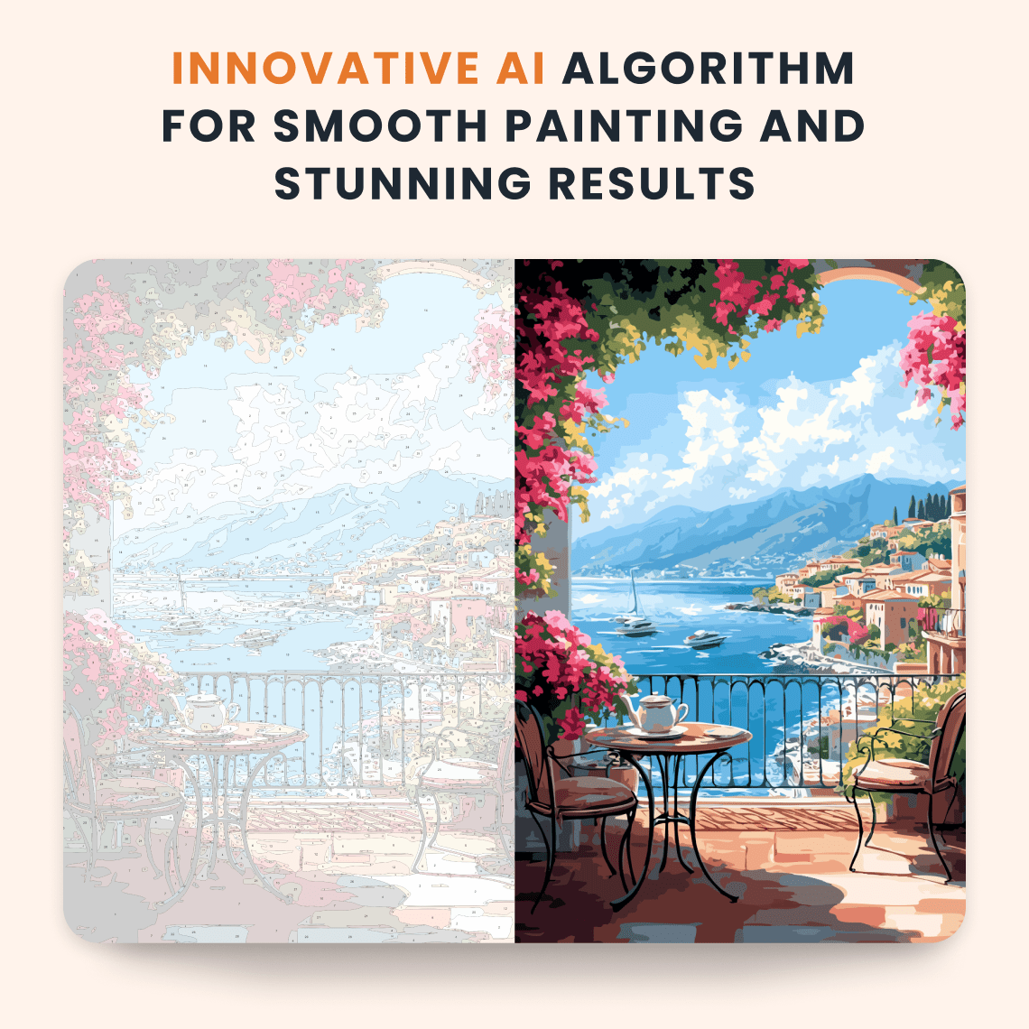 Paint by numbers - Mediterranean Escape - MyArt