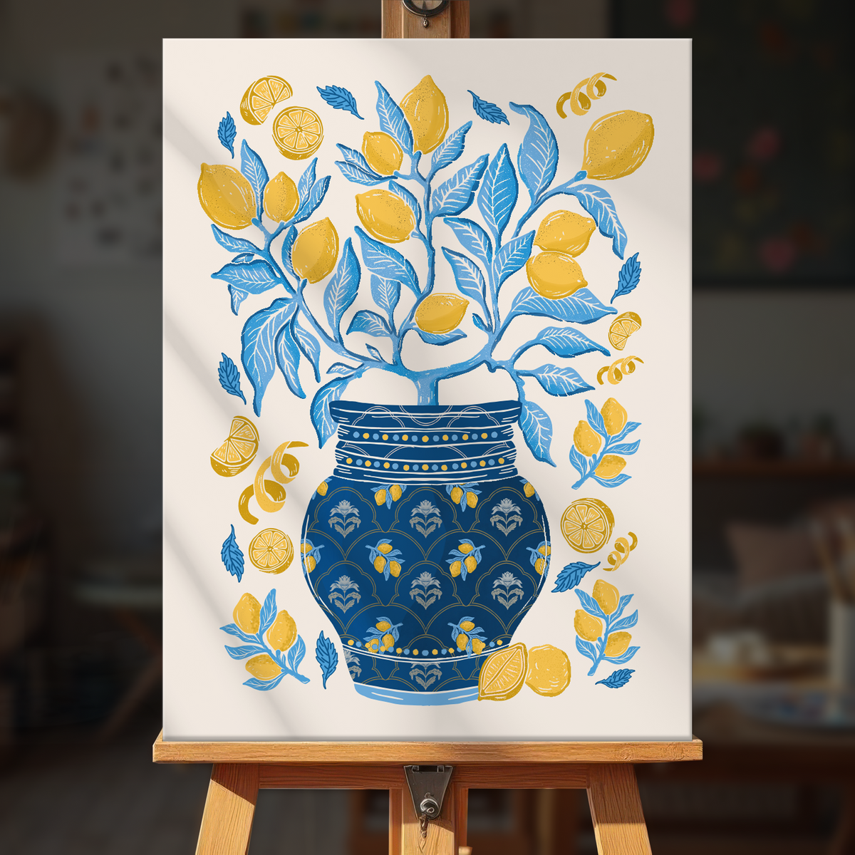 Mediterranean Lemon Garden