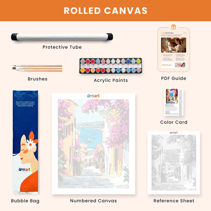 Paint by numbers - Mediterranean Vibes - MyArt