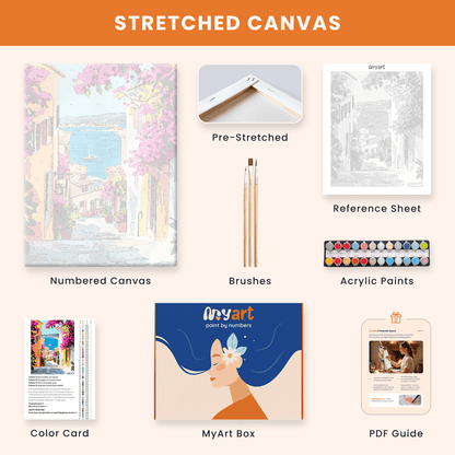 Paint by numbers - Mediterranean Vibes - MyArt