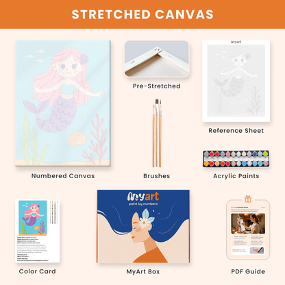 Paint by numbers - Mermaid Dream - MyArt