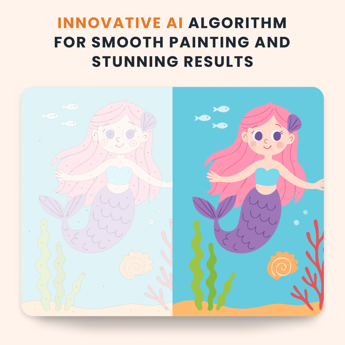 Paint by numbers - Mermaid Dream - MyArt