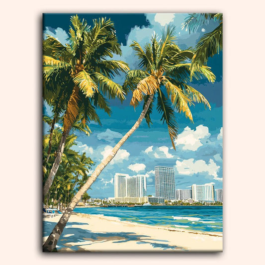 Paint by numbers - Miami Sands - MyArt