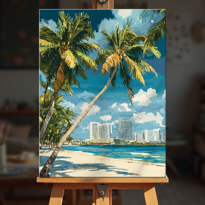 Paint by numbers - Miami Sands - MyArt