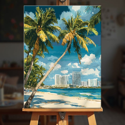 Paint by numbers - Miami Sands - MyArt