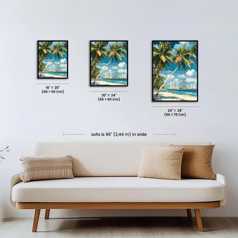 Paint by numbers - Miami Sands - MyArt