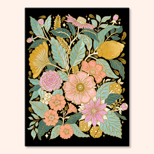 Midnight Botanical Bouquet
