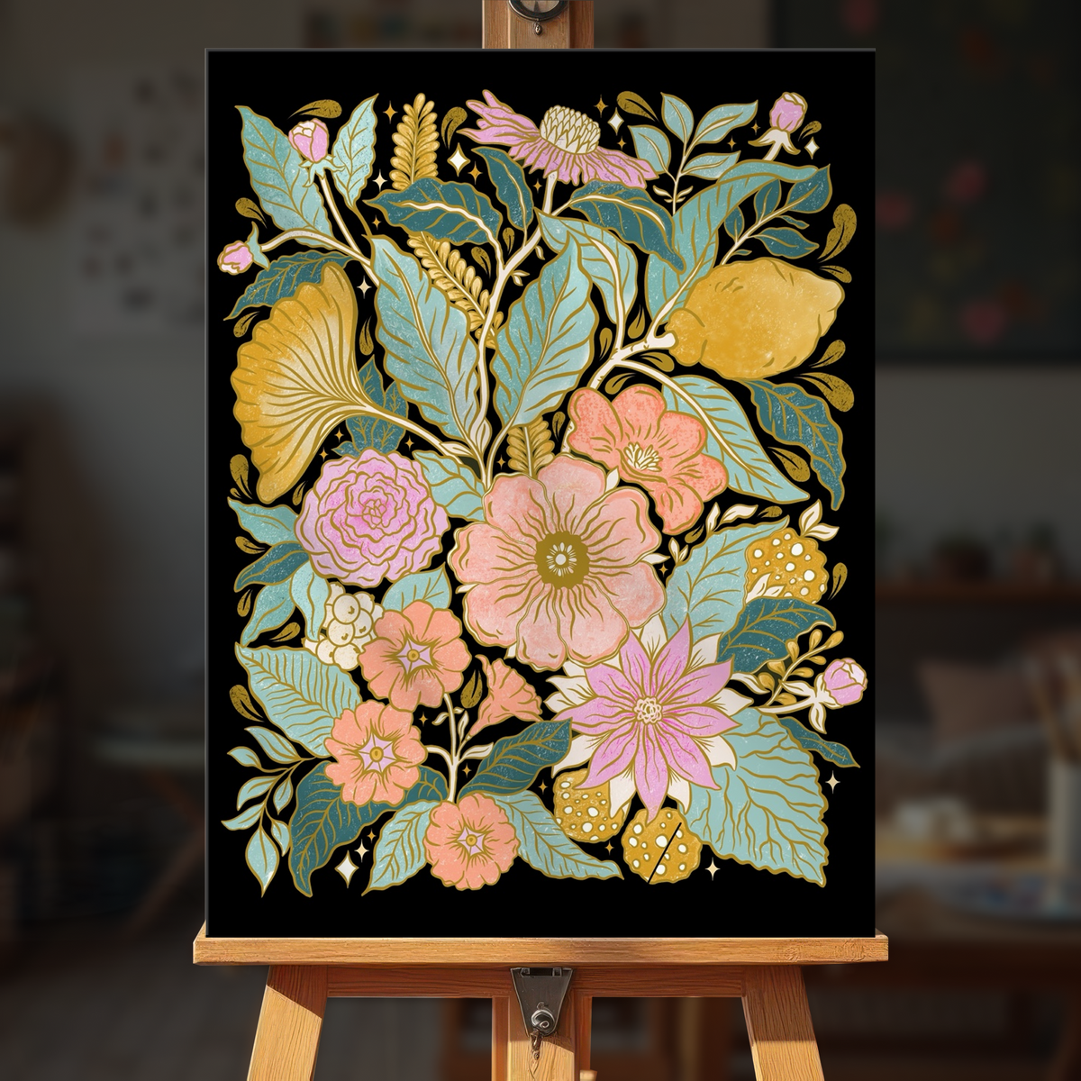 Midnight Botanical Bouquet