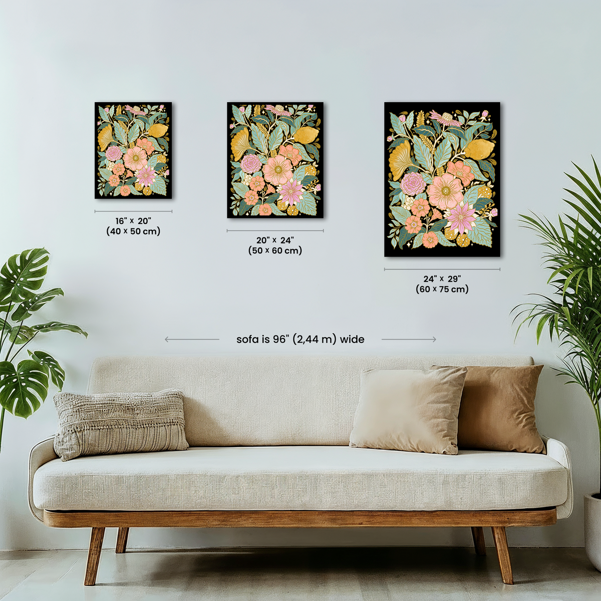 Midnight Botanical Bouquet