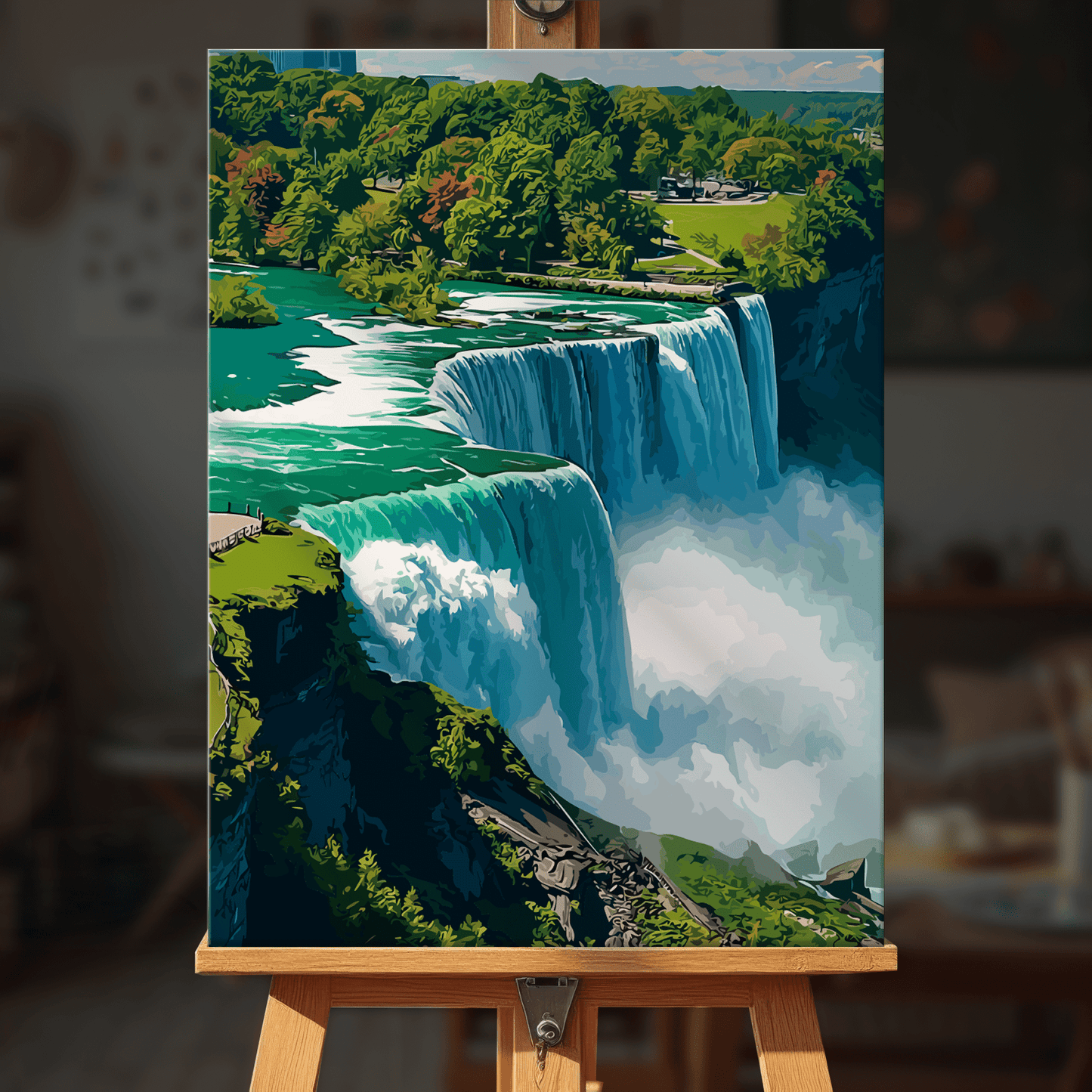 Paint by numbers - Mighty Falls - MyArt
