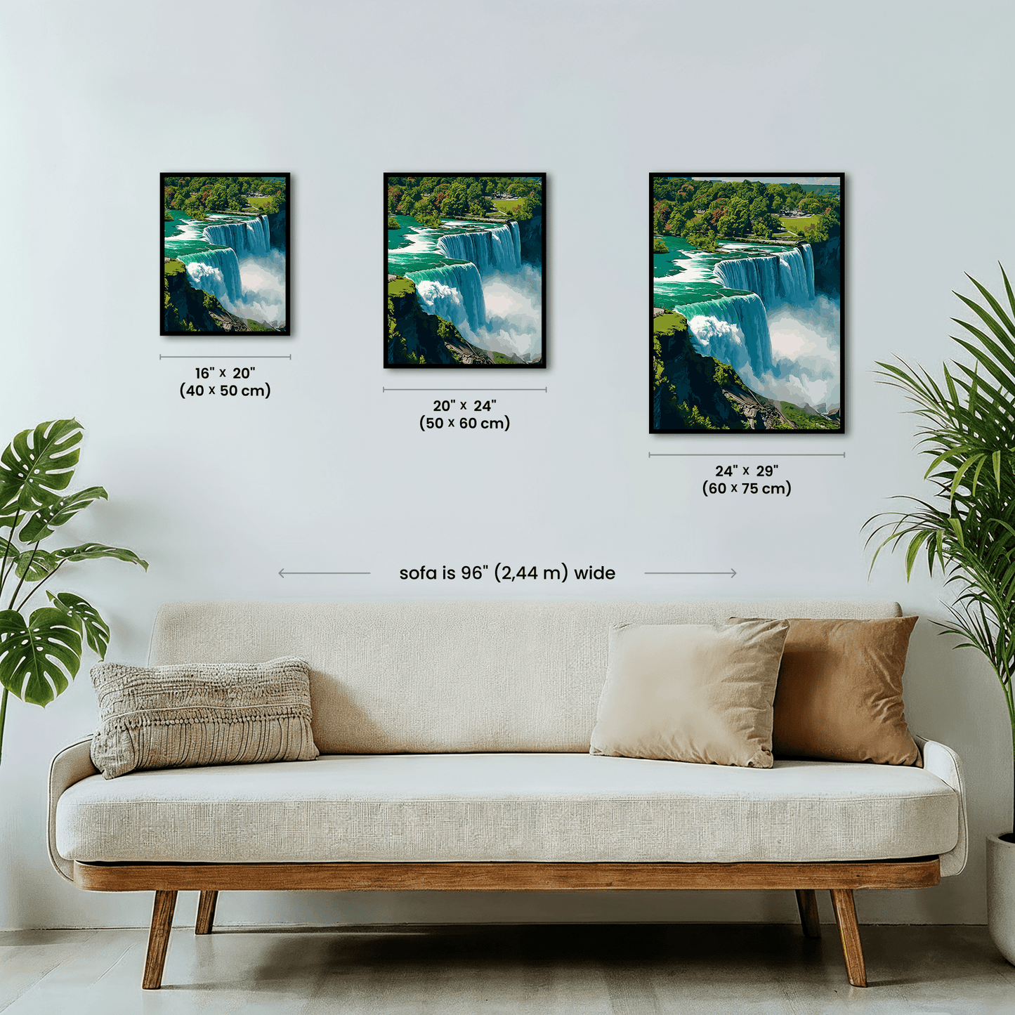 Paint by numbers - Mighty Falls - MyArt